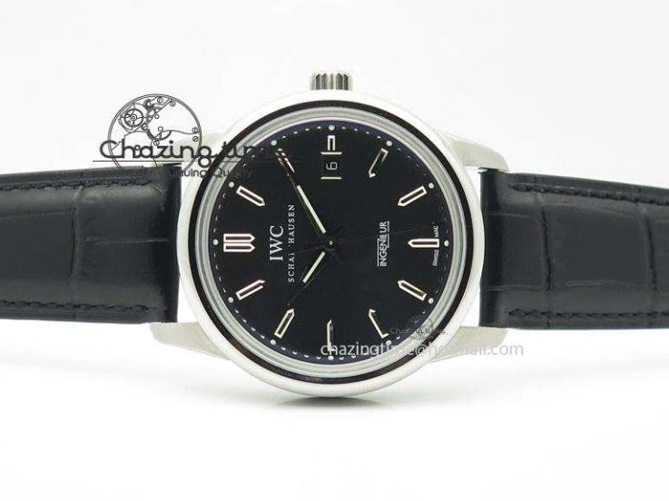 MIROTIME 0519 Ingeniuer St.Laurens SS Black Dial MKF 1:1 V2 Best Edition On Black Leather Strap A Functional 7351